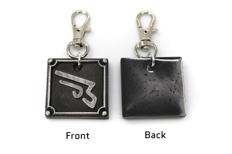 Machinist FFXIV Job Charm - MCH Metal Resin, Final Fantasy 14 FF14 Soul Crystal KY1 image 6