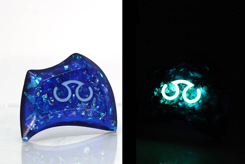 Cristal de alma de erudito centelleante: Piedra de trabajo que brilla en la oscuridad FF14 JSKY1 Standard(Stone Only)