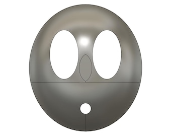 Shy Guy Mask 3D Print Model: Mario Costume Prop (STL Download)