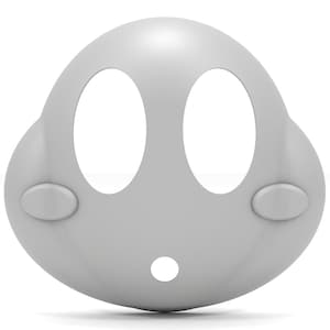Gourmet Guy Mask DIY Cosplay Prop Kit - Paper Mario Cosplay Prop - Alternate Shy Guy Props - Frying Pan - Cake Mixes - Goombario
