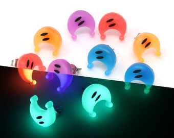 Power Moon Glow in the Dark Mario Earrings Pair - Super Mario Odyssey - Nintendo Gift / Mario Gift ERG1