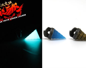 Gurren Lagann Core Drill with Team Dai Gurren EmblemCharmBag Strap Gurren Lagann Core Drill with Team Dai Gurren EmblemCharmBag Strap