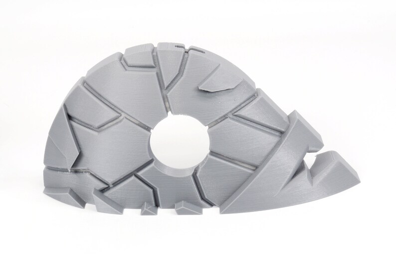 Ruptured Sachiel Archangel Mask DIY Cosplay Prop Kit - Cyberpunk Facemask, Dystopian Face Guard image 9