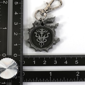 Chaveiro/Colar FFXIV The Order of the Twin Adder - Grand Company - FF14 Final Fantasy 14 KY1 imagem 5