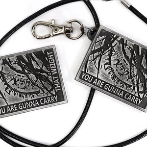 Carry That Weight - Miniature Poster - Space Cowboy Keychain / Necklace - Anime Aesthetics | KY1