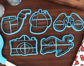 Crime Scene Cookie Cutters: Detective Theme Baking