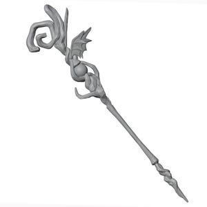 Y&#39;Shtola Staff 3D Print Model - Nightseeker Cosplay Prop (Digital Download)