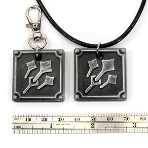 Sage FFXIV Job Charm - SGE Metal Resin, Final Fantasy 14 FF14 Soul Crystal KY1 image 2