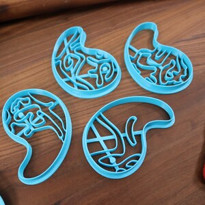 Tears of The Kingdom Cookie Cutters: Zelda Secret Stone Baking Set image 2