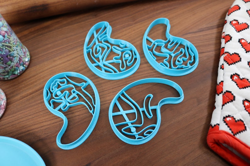 Tears of The Kingdom Cookie Cutters: Zelda Secret Stone Baking Set image 2