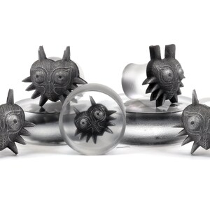 Majora's Mask Resin Ear Gauges: Zelda Legend Plugs / Gauges image 7