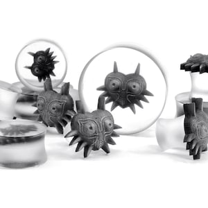 Majora's Mask Resin Ear Gauges: Zelda Legend Plugs / Gauges image 1