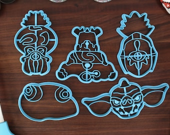 BoTW Enemies Cookie Cutters: Bokoblin, Chuchu, Guardian, Octorock, Yiga