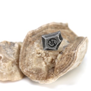 Samurai FFXIV Soul Crystal Earrings: Stainless Steel FF14 Job Stone ERG1 image 5