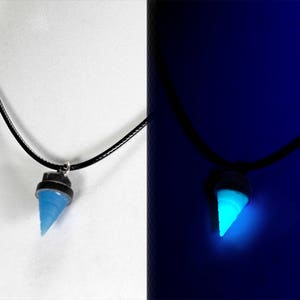 Gurren Lagann Drill Necklace / Keychain Core Drill Anime gifts for Tengen Toppa Gurren Lagann KY1 Glow in the Dark