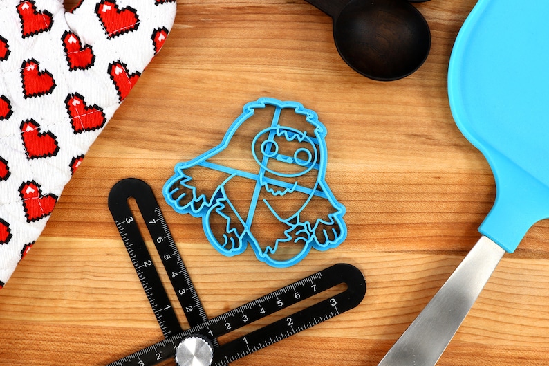Cortadores de galletas de Cryptid: Sasquatch, Mothman, Lago Ness, Chupacabra Bigfoot Strolling