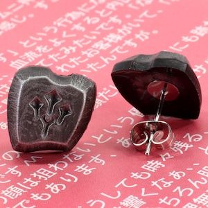 Sage FFXIV Soul Crystal Earrings Pair/SGE Job Stone FF14 Final Fantasy 14 FFXIV Charm -Stainless Steel Stud- ERG1