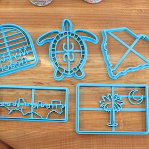 Südcarolina-Ausstecher-Ausstechformen: Myrtle Beach, Palme, Kolumbien