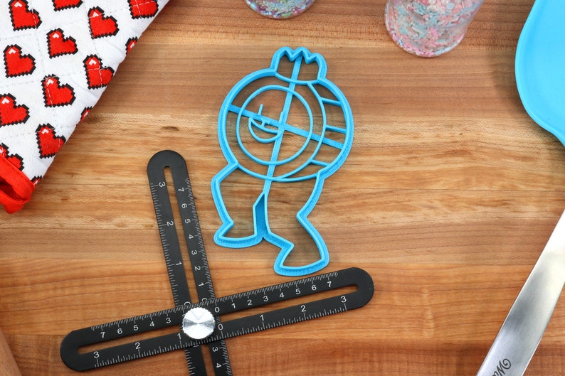 Deltarune Cookie Cutters Enemies - Tasque Manager, ViroVirokun, Rudinn, Popup, King Round - Undertale / Baking Gift King Round