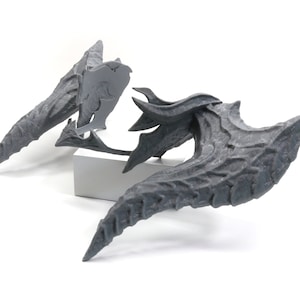 FFXIV Au'ra Male Horns 03 Kit di oggetti di scena fai da te per cosplay - Final Fantasy 14