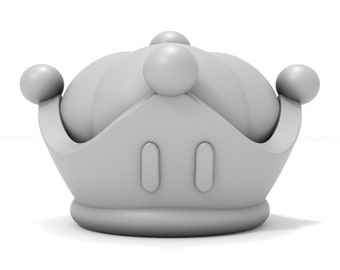 Bowsette's Crown DIY Cosplay Prop Kit - Mario Fan Art - Komplett montiertes Kronen-Requisiten-Kit