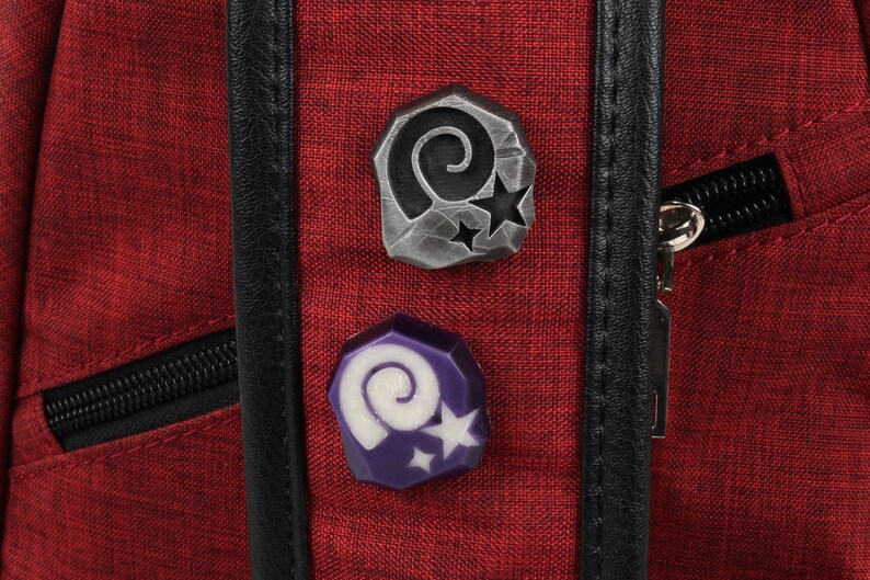 Pin fósil de Animal Crossing: Pin de resina que brilla en la oscuridad SPN1 imagen 10
