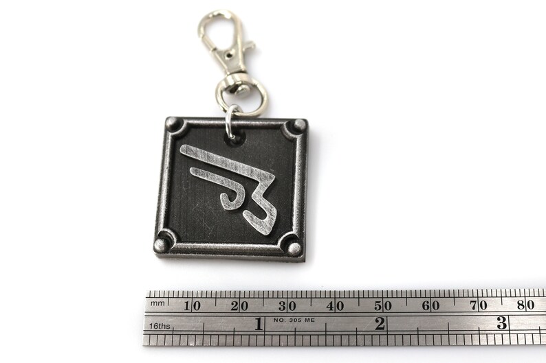 Machinist FFXIV Job Charm - MCH Metal Resin, Final Fantasy 14 FF14 Soul Crystal KY1 image 5