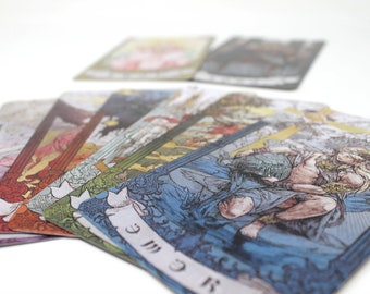 FFXIV 占星術師カードセット：ファイナルファンタジー14 コスプレ（8枚