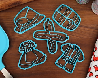 Oktoberfest Cookie Cutters: German Holiday Baking Tools