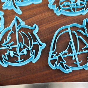 Genshin Impact Cookie Cutters: Chibi Character Set - Baizhu, Dehya, Kaveh, Kirara, Mika image 10