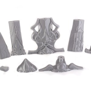 FFXIV Oathkeeper-zwaard DIY-cosplay-set - Paladin Sword afbeelding 3