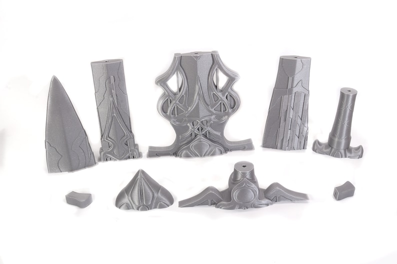 FFXIV Oathkeeper-zwaard DIY-cosplay-set - Paladin Sword afbeelding 3