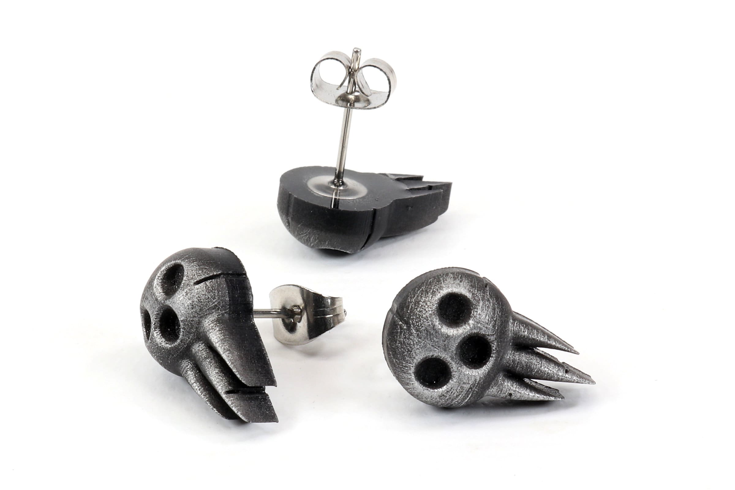 Lord Death's Mask-oorbellenpaar - Shinigami-masker- Magere Hein-masker, Lord Death-cosplay ERG1