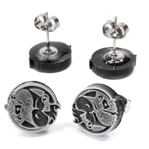 Tonberry FFXIV Yin & Yang Earrings Pair - Tonberry Earrings - Final Fantasy Cosplay | ERG1