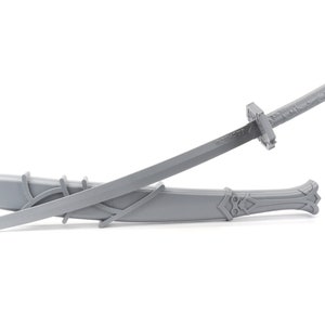 Zelda Tears of the Kingdom Gloom Sword - DIY Cosplay Prop Kit - Ganondorf Katana Cosplay - Breath of the Wild