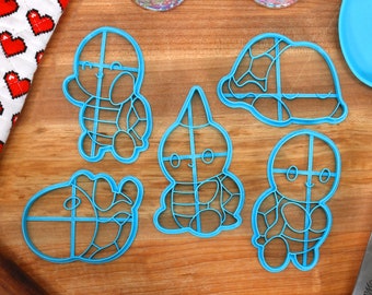 Cute Turtle Cookie Cutters - 4in, Food Safe