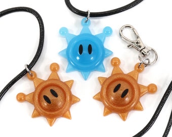 Power Moon Glow in the Dark Mario Earrings - Super Mario Odyssey - Nin –  LootCaveCo