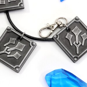 Sage FFXIV Job Charm - SGE Metal Resin, Final Fantasy 14 FF14 Soul Crystal KY1 image 1