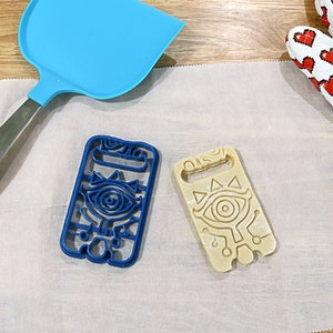Legend of Zelda Cookie Cutters: Master Sword, Shield, Sheikah Slate Sheikah Slate