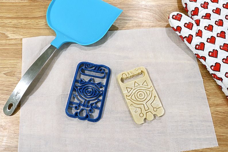 Legend of Zelda Cookie Cutters: Master Sword, Shield, Sheikah Slate Sheikah Slate