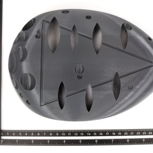 Eva Eyes of Lilith Mask DIY Cosplay Prop Kit - Cyberpunk Facemask, Dystopian Face Guard image 10