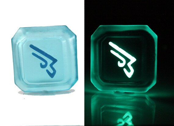 Clear Ninja Ffxiv Glow In The Dark Soul Crystal Nin Job Stone Etsy