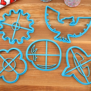 Super Smash Bros Cookie Cutters: Nintendo Baking Set All 5 Collection!