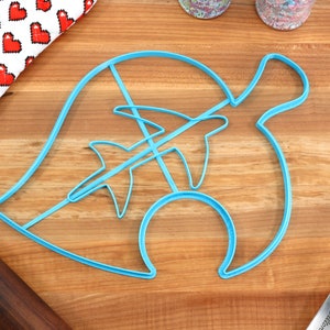 XL 12 Inch Item Leaf Cookie Cutter - Animal Crossing New Horizons / Nintendo Gift image 3