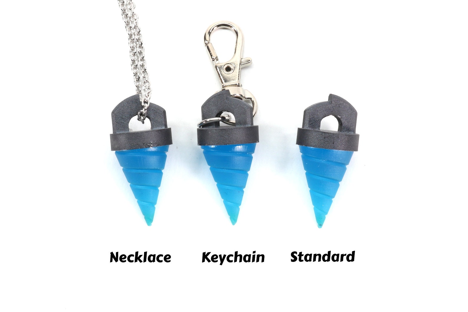 Gurren Lagann Drill Neckalce/Keychain Core Drill Regalos de Etsy España