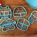 Undertale Cookie Cutters - Frisk, Sans, Papyrus, Flowey, Toriel - Undertale /  Baking Gift 
