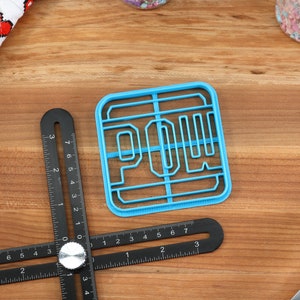 Mario Kart Cookie Cutters: Nintendo Baking Set Mario Pow Block