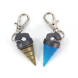 Gurren Lagann Drill Necklace / Keychain Core Drill Anime gifts for Tengen Toppa Gurren Lagann KY1 image 7