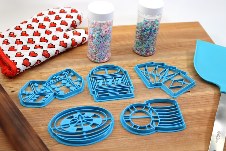 Gambling Cookie Cutters: Casino Theme - Dice, Cards, Jackpot image 10