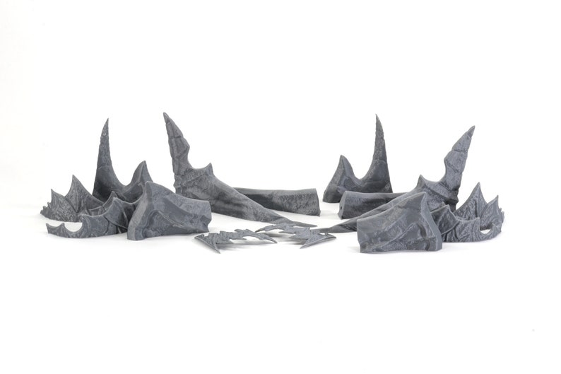 FFXIV Au ra Female Horns 02 DIY Cosplay Prop Kit Etsy Finland